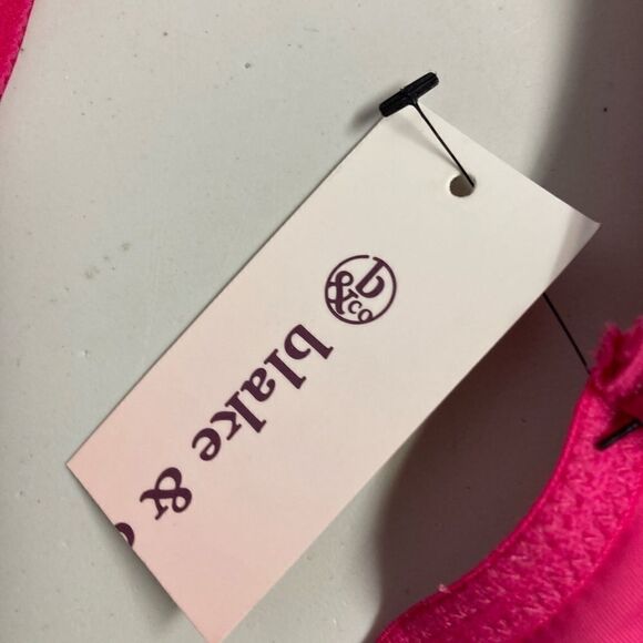 BLAKE & Co. Women’s Pink Lace Bra, Size 38C,nylon & spandex blend, New with tags - Picture 7 of 11